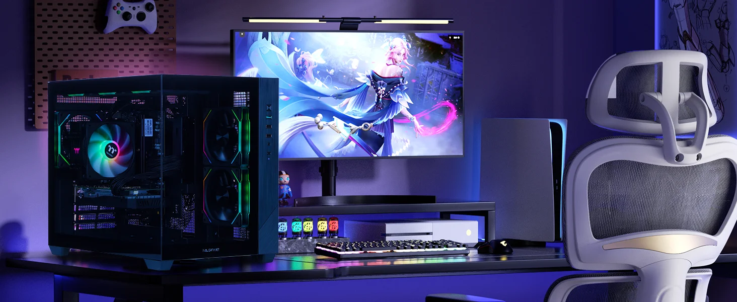 Mloong Gaming PC with Amd Ryzen 5 5500 and Nvidia Geforce 14