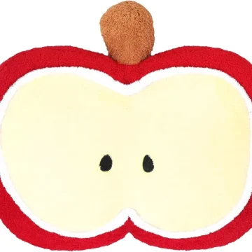 Cute Apple Slice Plush Pillow for Couch Or Bed 2