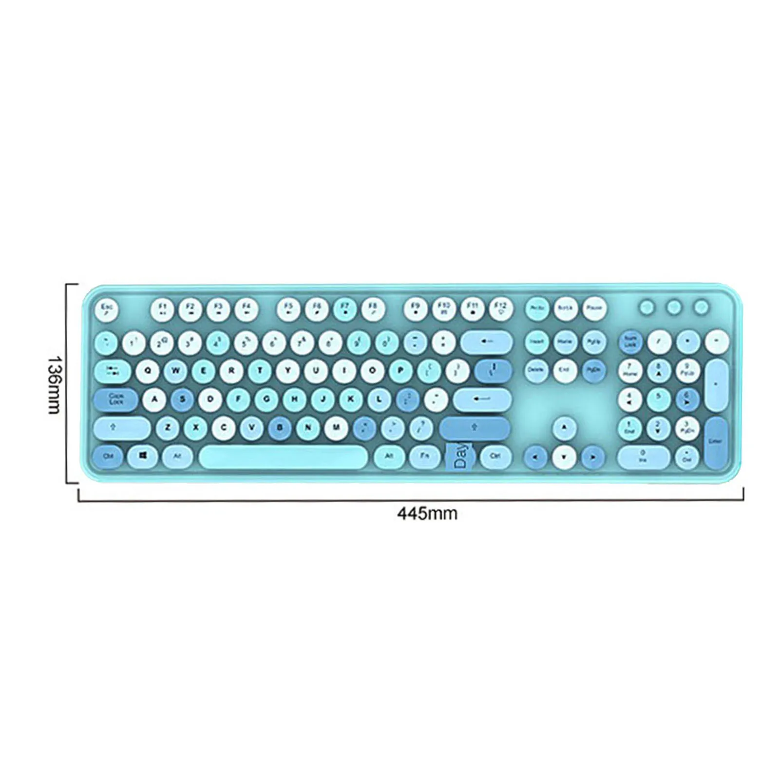 Mofii Sweet Wireless Keyboard Mouse Combo Mixed Color 11