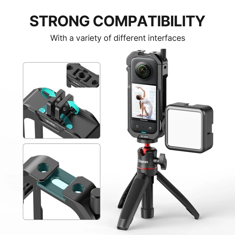 Ulanzi Metal Protective Cage for Insta360 X3 4 | PricZone Ulanzi Metal Protective Cage for Insta360 X3 4 | PricZone