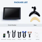 Inch IPS LCD Monitor with Remote Control and HDMI Input 8 | PricZone