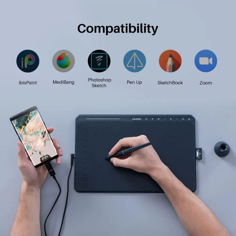 Graphics Drawing Tablet with Tilt BatteryFree Stylus 8192 6 | PricZone Graphics Drawing Tablet with Tilt Battery Free Stylus 8192 6 | PricZone