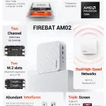Firebat Am02 Mini PC Ryzen 7 H255 Ddr5 16Gb RAM M2 Pcie 1 | PricZone Firebat Am02 Mini PC Ryzen 7 H255 Ddr5 16Gb RAM M2 Pcie 1 | PricZone