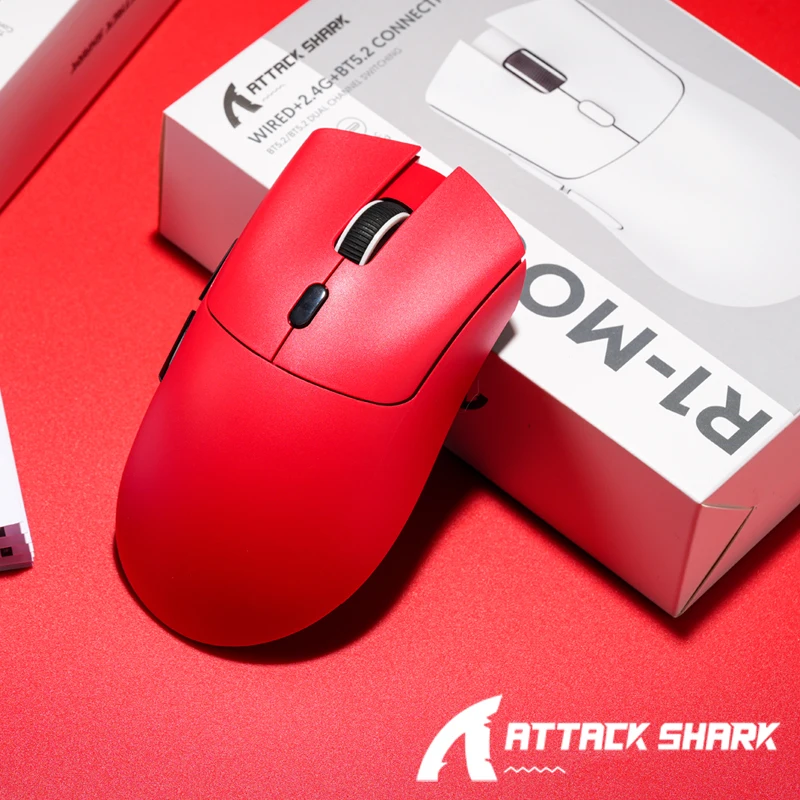 Attack Shark R1 Bluetooth Gaming Mouse with Ergonomic Design 3 | PricZone Attack Shark R1 Bluetooth Gaming Mouse with Ergonomic Design 3 | PricZone