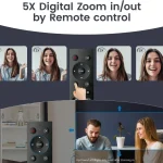 4K Webcam with 5X Zoom and AI AutoTracking 5 | PricZone 4K Webcam with 5X Zoom and AI Auto Tracking 5 | PricZone