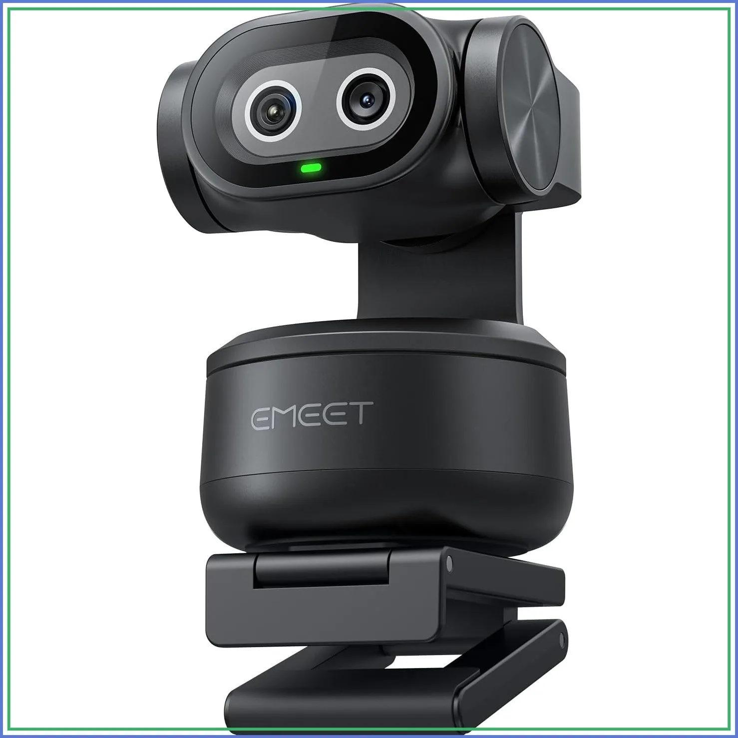 Dual-Camera AI PTZ 2K Webcam with Auto-Tracking and Gesture 7