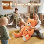 Morismos 39Inch Giant Teddy Bear Plush for Baby Shower 6 | PricZone
