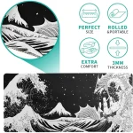 Japanese Wave Dragon Gaming Mouse Pad Abstract Design 5 | PricZone