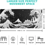 Japanese Wave Dragon Gaming Mouse Pad Abstract Design 2 | PricZone