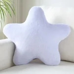 Star Throw Pillow Soft Shaped Decorative Pillows with Faux 1 | PricZone