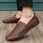 Genuine Leather Loafer Shoes Slip On Soft Walking 3 | PricZone Genuine Leather Loafer Shoes Slip On Soft Walking 3 | PricZone