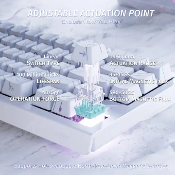 Attack Shark X68 He Rapid Trigger Mechanical Gaming 2