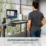 Jhk Ergonomic Electric Standing Desk Height Adjustable 4 | PricZone