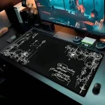 Silent Hill Gothic Dark Line Art Mouse Pad for Desk 3 | PricZone