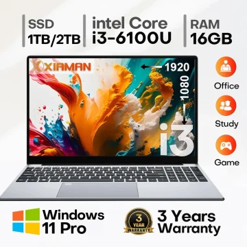 Xiaman 156 Intel Core I3 6100U Laptop Computer Windows 1 | PricZone