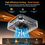 Kamrui E3B Amd Ryzen 5 7530U Mini PC Gaming Desktop 3 | PricZone