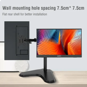 Anmite 15.6 Inch Portable Touch Monitor Optional Non-Touch 2