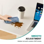 Adjustable C Shaped Office Desk with Storage and Ergonomic 7 | PricZone