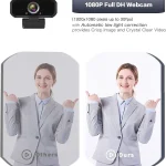 1080P HD Webcam with Microphone Wide Angle Tripod for PC 3 | PricZone 1080P HD Webcam with Microphone Wide Angle Tripod for PC 3 | PricZone