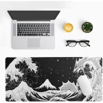 Japanese Wave Dragon Gaming Mouse Pad Abstract Design 3 | PricZone