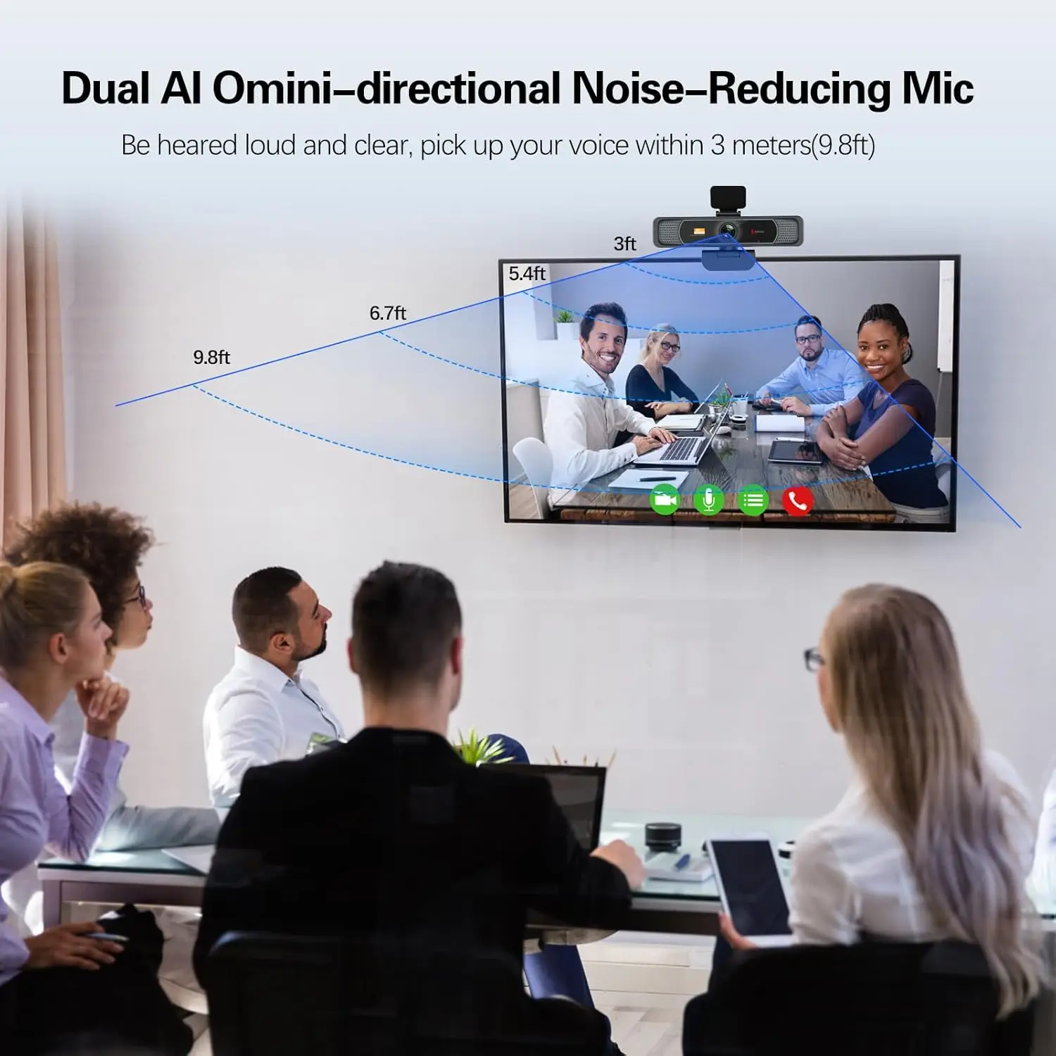 4K Webcam with 120° Wide Angle Pdaf Autofocus 12
