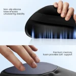 Ergonomic Mouse Pad with Wrist Rest and Memory Foam Support 6 | PricZone Ergonomic Mouse Pad with Wrist Rest and Memory Foam Support 6 | PricZone