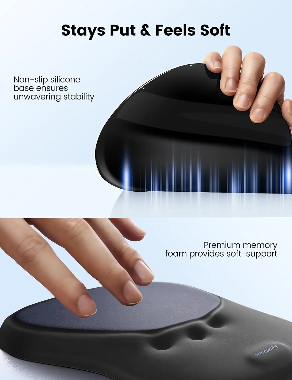 Ergonomic Mouse Pad with Wrist Rest and Memory Foam Support 6 | PricZone Ergonomic Mouse Pad with Wrist Rest and Memory Foam Support 6 | PricZone