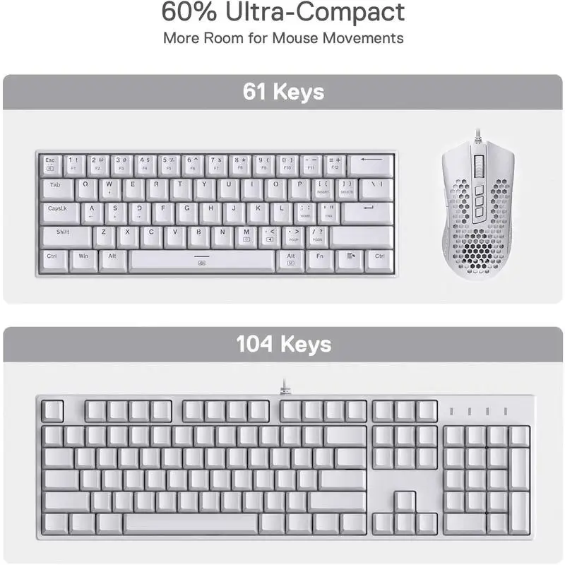 Redragon K630 Dragonborn 60 Wired Compact Mechanical 5 | PricZone Redragon K630 Dragonborn 60 Wired Compact Mechanical 5 | PricZone
