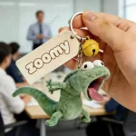 Funny Beaver Plush Toy Transforms Into Mint Green Lizard 3 | PricZone