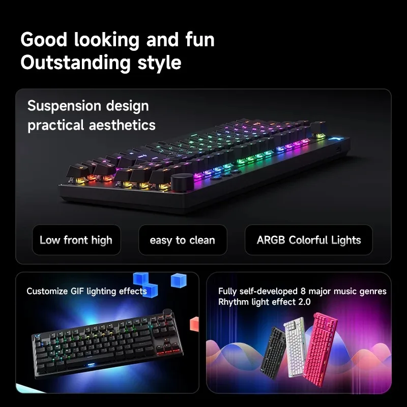 Mchose Mix87 Wired Gaming Keyboard 8K 256K Esports Grade 5 | PricZone Mchose Mix87 Wired Gaming Keyboard 8K 256K Esports Grade 5 | PricZone