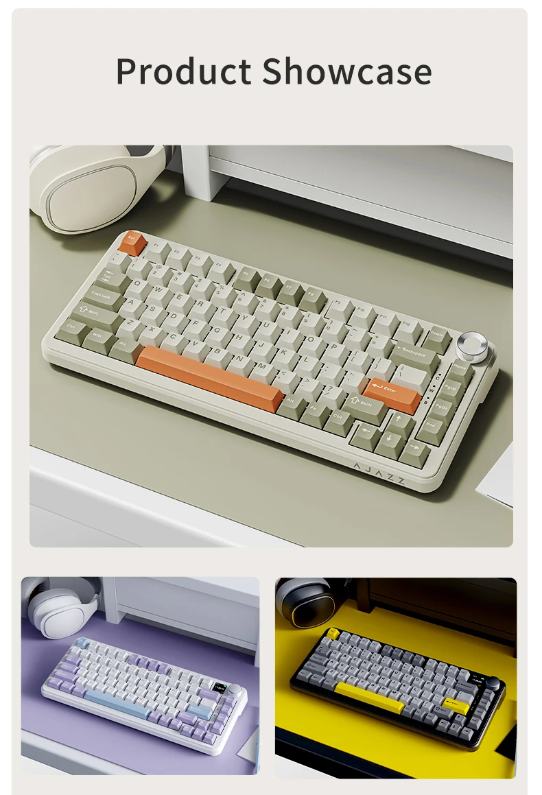 Ajazz Ak820 Max Wireless Office Gaming Esports Mechanical 15
