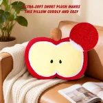 Cute Apple Slice Plush Pillow for Couch Or Bed 5 | PricZone