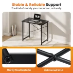 Standing Office Computer Desk Sturdy Metal Frame 5 | PricZone Standing Office Computer Desk Sturdy Metal Frame 5 | PricZone