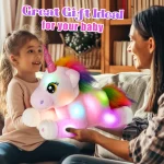 Glowing Unicorn Plush Toy for Kids Birthday Party Gift 5 | PricZone