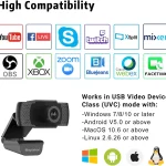 1080P HD Webcam with Microphone for Laptop Desktop Mac Tv 5 | PricZone 1080P HD Webcam with Microphone for Laptop Desktop Mac Tv 5 | PricZone