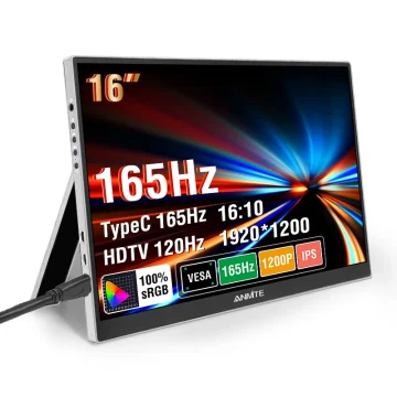 144Hz HDR IPS Gaming Monitor with USB Type-C HDMI 1