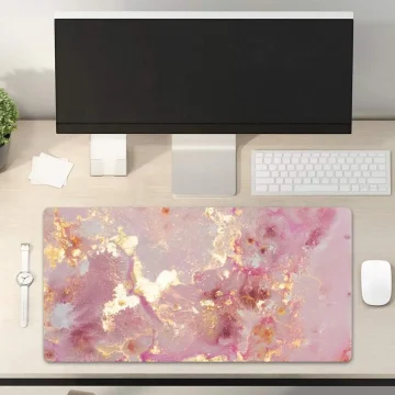 Cute Pink Desk Mat for Desktop Women Girls 2
