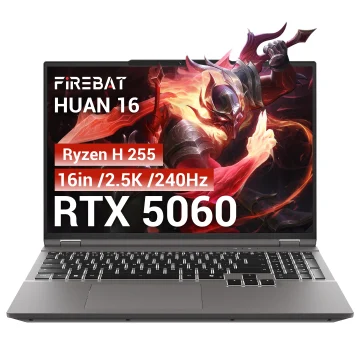 Firebat Huan 16 Pro Amd Ryzen 7 H 255 Rtx 5060 16GB DDR5 1 | PricZone