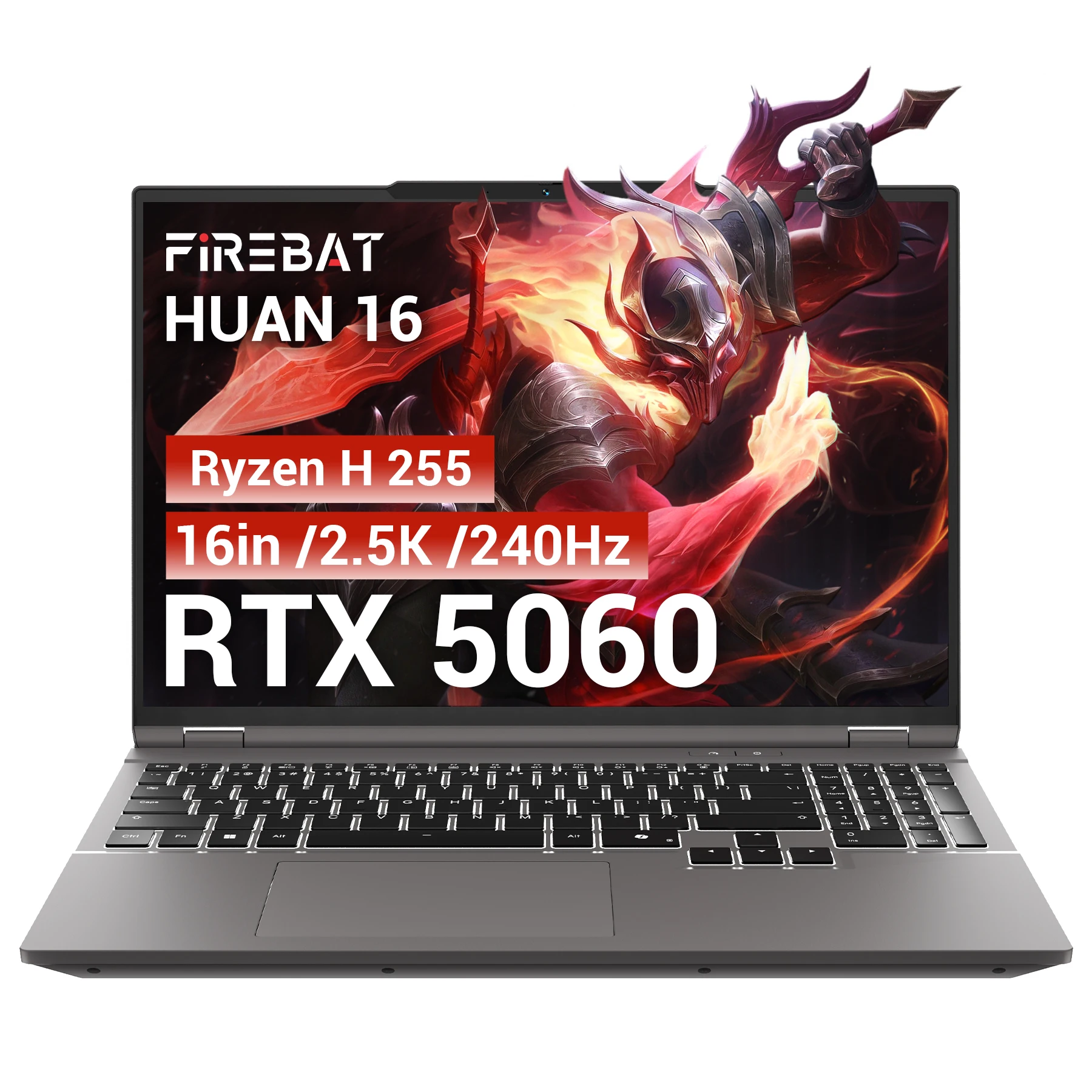 Firebat Huan 16 Pro Amd Ryzen 7 H 255 Rtx 5060 16GB DDR5 1 | PricZone Firebat Huan 16 Pro Amd Ryzen 7 H 255 Rtx 5060 16GB DDR5 1 | PricZone