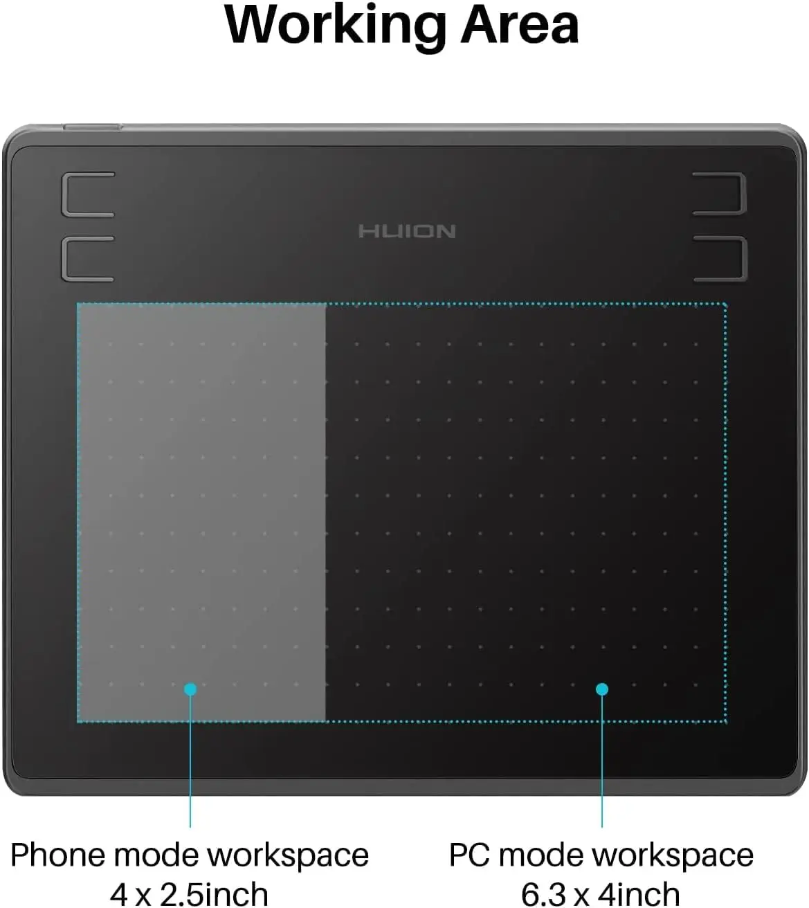 Huion Hs64 6X4 Inches Graphic Drawing Tablet for Android 3 | PricZone Huion Hs64 6X4 Inches Graphic Drawing Tablet for Android 3 | PricZone