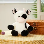 Glowing Dairy Cattle Farm Cow Plush Toy for Kids 3 | PricZone