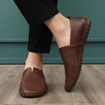 Genuine Leather Loafer Shoes Slip On Soft Walking 2 | PricZone Genuine Leather Loafer Shoes Slip On Soft Walking 2 | PricZone