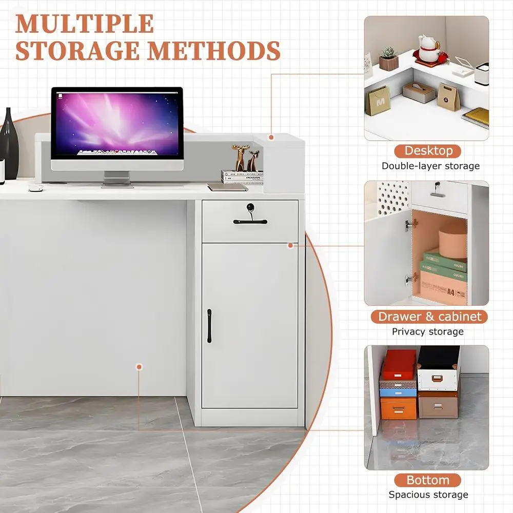 Adjustable Height Desk with Storage and Open Shelves 3995 4 | PricZone Adjustable Height Desk with Storage and Open Shelves 39 95 4 | PricZone