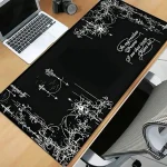 Silent Hill Gothic Dark Line Art Mouse Pad for Desk 2 | PricZone