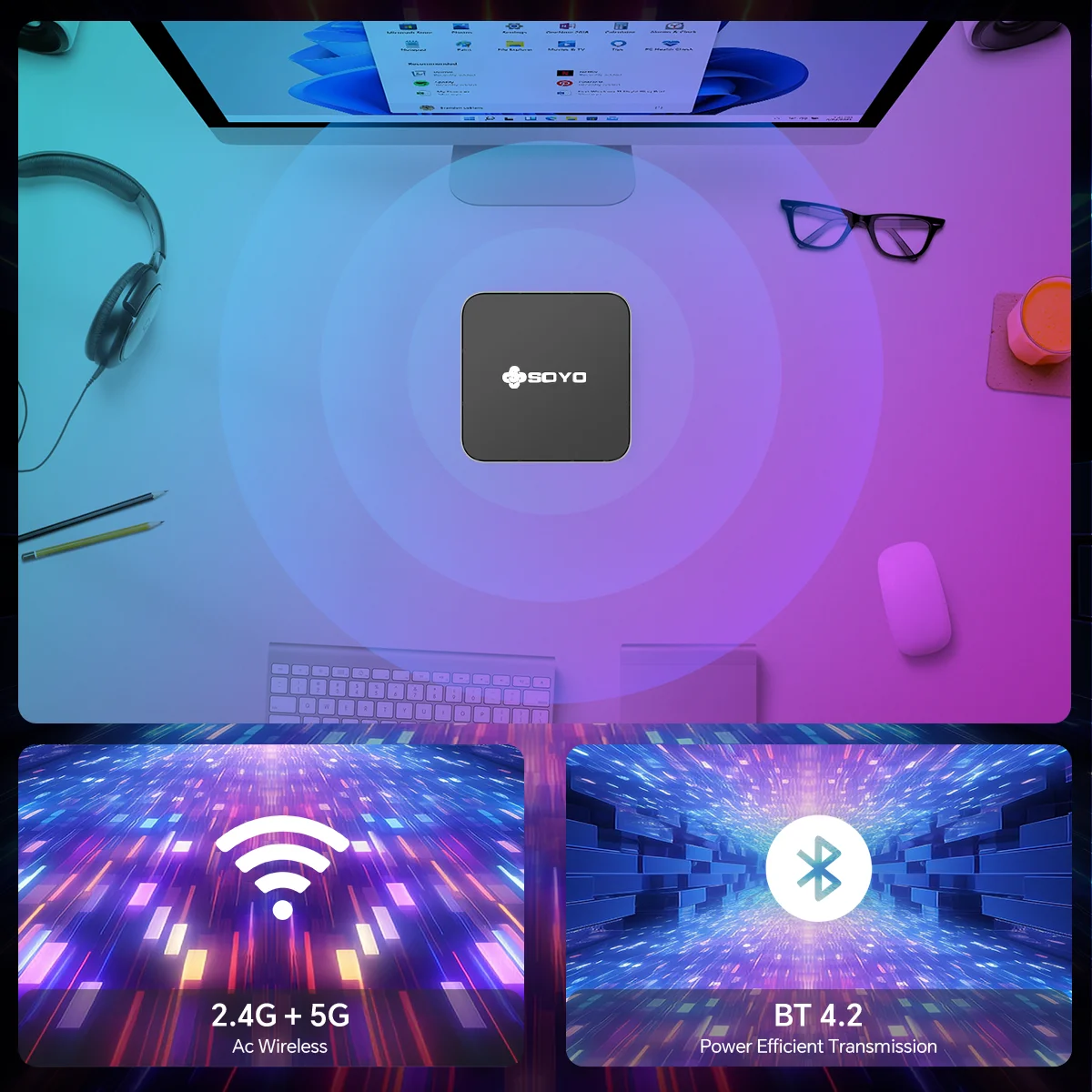 Soyo Y5 Intel Core I3 4030U Mini PC with 8Gb RAM and 128Gb 5 | PricZone Soyo Y5 Intel Core I3 4030U Mini PC with 8Gb RAM and 128Gb 5 | PricZone
