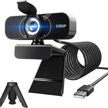 1080P Plug and Play USB Webcam with Microphone 1 | PricZone
