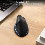 Vertical Wireless Mouse with 3 Connectivity Modes for PC 4 | PricZone