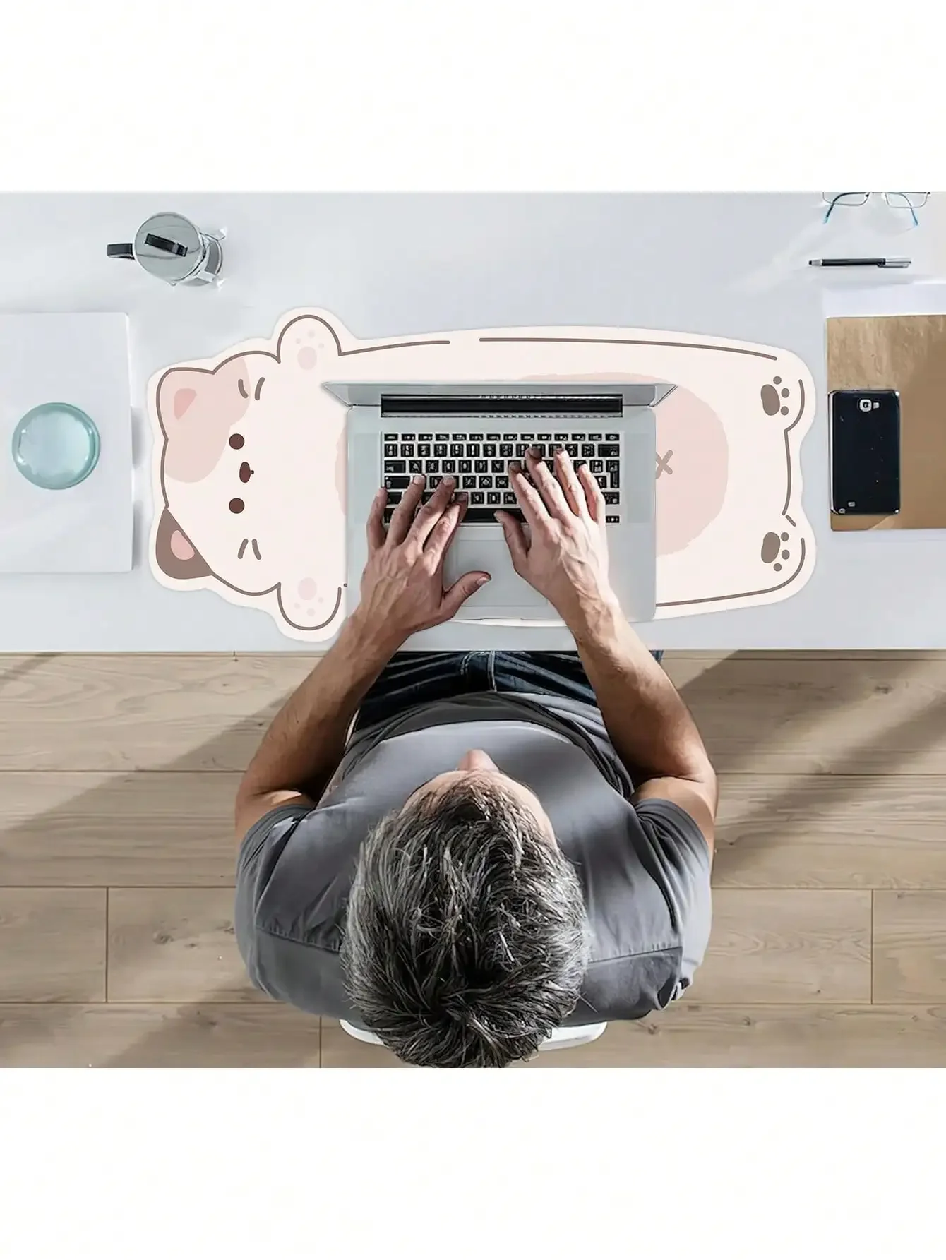 Large Universal Alien Cute Lying Cat Desk Pad Mouse 5 | PricZone Large Universal Alien Cute Lying Cat Desk Pad Mouse 5 | PricZone