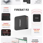 Firebat R3 Mini PC Amd Ryzen 3 4300U 16Gb RAM Windows 11 1 | PricZone Firebat R3 Mini PC Amd Ryzen 3 4300U 16Gb RAM Windows 11 1 | PricZone