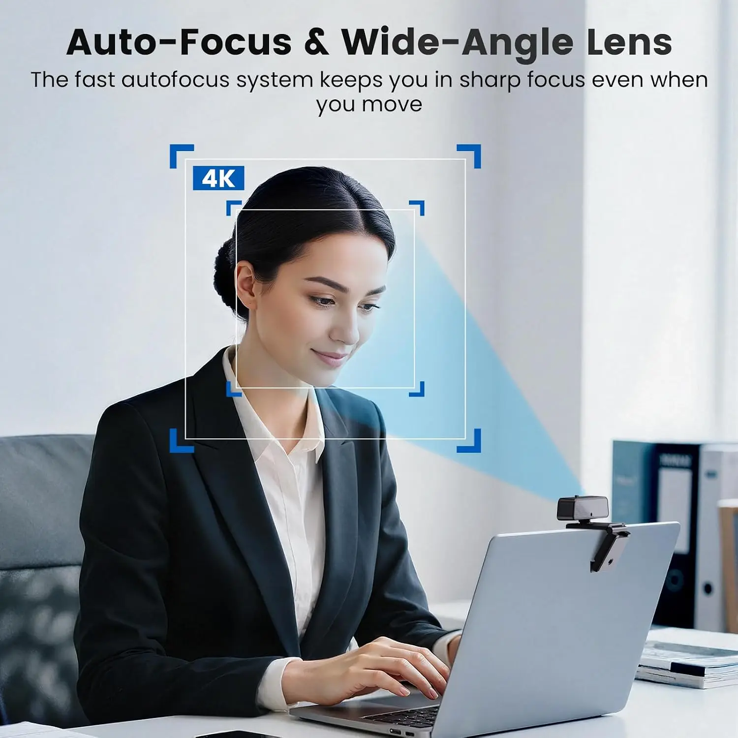 4K HD Webcam for PC Streaming and Video Conferencing 9